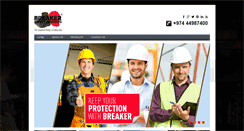 Desktop Screenshot of breakersafety.com